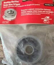 AMERICAN VALVE ~ WASHER HOSE GRIPPER,  SECURE DRAIN HOSE TO STAND PIPE, RWHGC