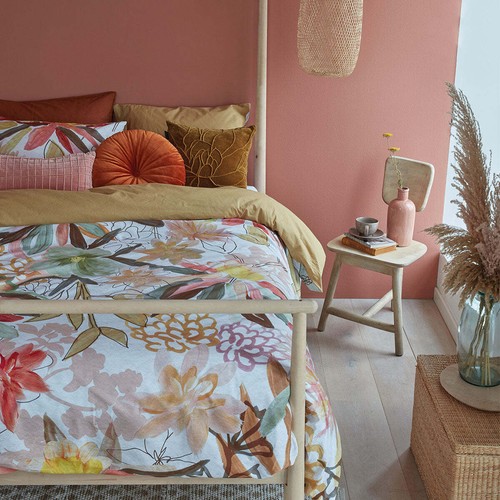 NNEDSZ Bedding House Scarlett Multi Cotton Quilt Cover Set King - 第 1/3 張圖片