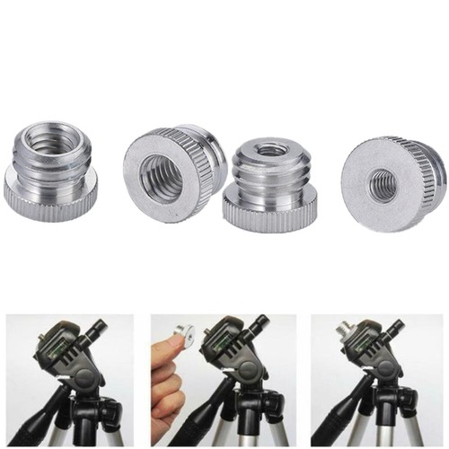 1/4"Female To 5/8" Male 3/8 Female To 5/8 Male Alloy Camera Tripod Screw Adapter - Picture 4 of 18