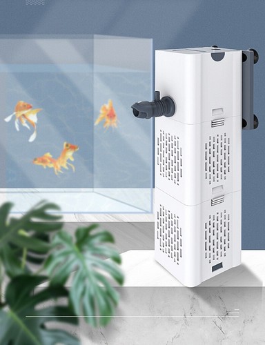 Filtro interno per acquario 30W 4 in 1 1800L/H, pompa serbatoio pesci, macchina onde, aeratore - Foto 2 di 8
