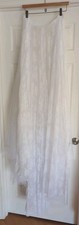 TRAIN Only Satin Detachable Elaborate for Wedding Dress Bridal Gown 72"