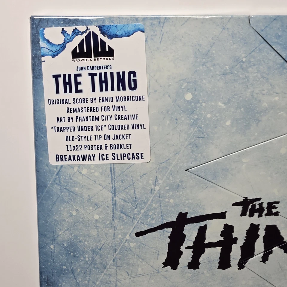 The Thing Waxwork Deluxe Soundtrack/Ennio Morricone/LP/Trapped Under Ice/Poster - Image 2 of 4
