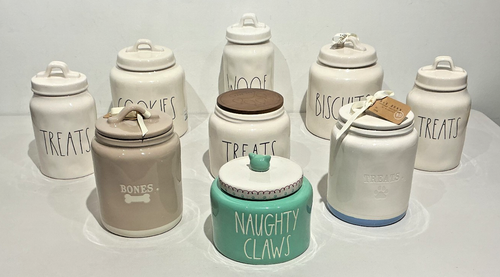 RAE DUNN PET CANSITER COLLECTION "YOU PICK ONE" (NEW) - Picture 1 of 13