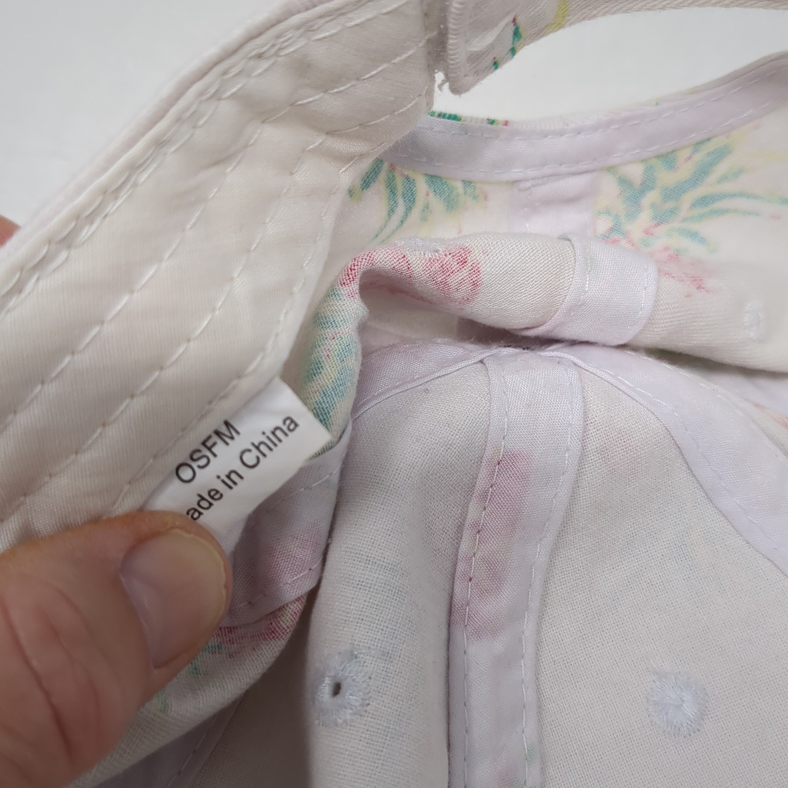 Pineapple Strapback Hat Multicolor One Size Adjus… - image 9