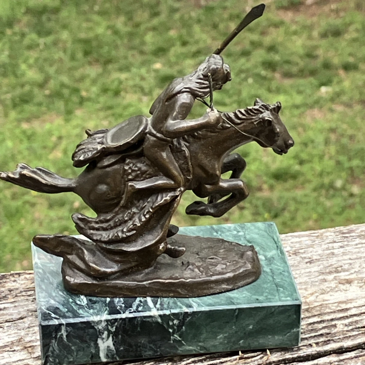 Frederic Remington Men Bronze Art Sculptures for sale | eBay
