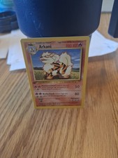 Arcanine 23/102 1° Edizione Timbro Grigio Pokemon Set Base Tedesco (Arkani)