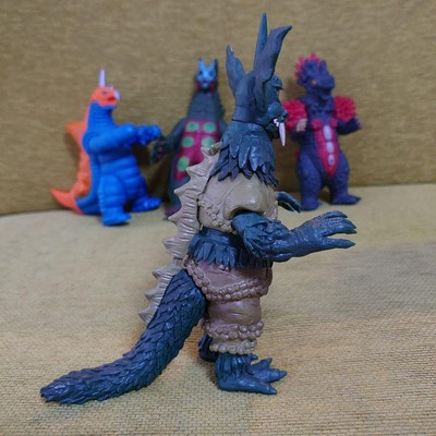 塊獣 Pachygrack var.demonとvar.satan Kaiju Tan x Paul Kaiju Spewdolph Pigman