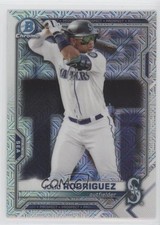 2021 Bowman Chrome Prospects Mega Box Mojo Refractor Julio Rodriguez 0g27