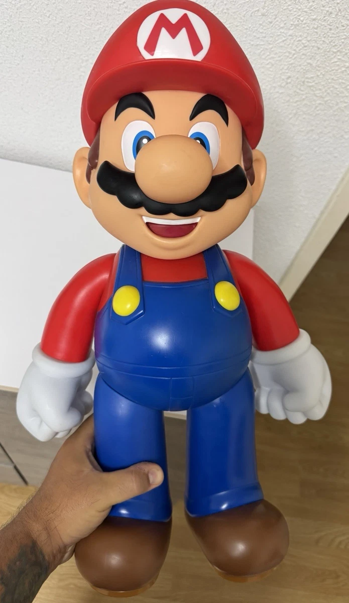 EXCLUSIVO NINTENDO SUPER MARIO BROS GIGANTE 50CM PRIMERA EDICIÓN JAKKS 2014 NEW