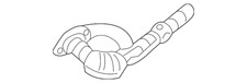 Genuine Nissan Intermediate Pipe 20030-EZ30B