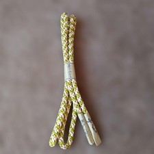 Pure Silk Green  Pink Woven Obijime Kimono Accessory 55 inches