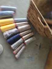 Lot of 15 Stickma Sulky Embroidery Thread New And Used