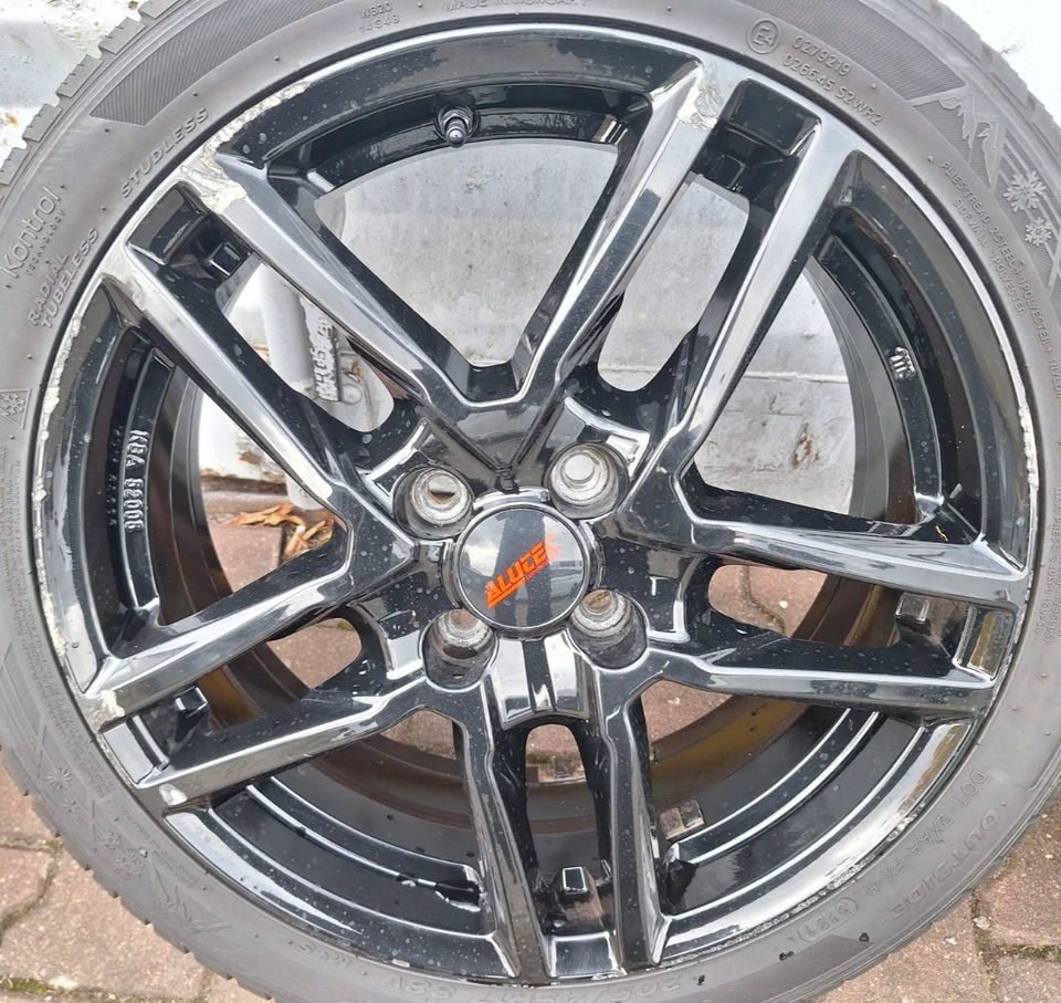 Kia Stonic 205 45  R17 88V Winterradsatz 6,5x17 ET 49 LK 5x100 ML54 Alu - Bild 4 von 4