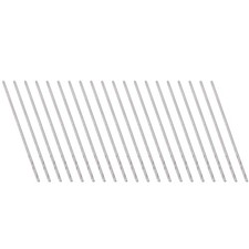 2X(20 Pcs 0.5mm Diameter Straight Shank Metal Spiral  Drill Bit V5R1)4919