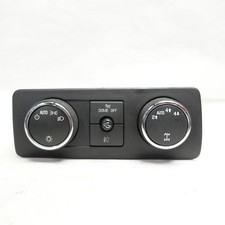 07-2014 Silverado Tahoe Sierra Yukon Suburban Headlight Fog 4x4 Switch OEM BLACK