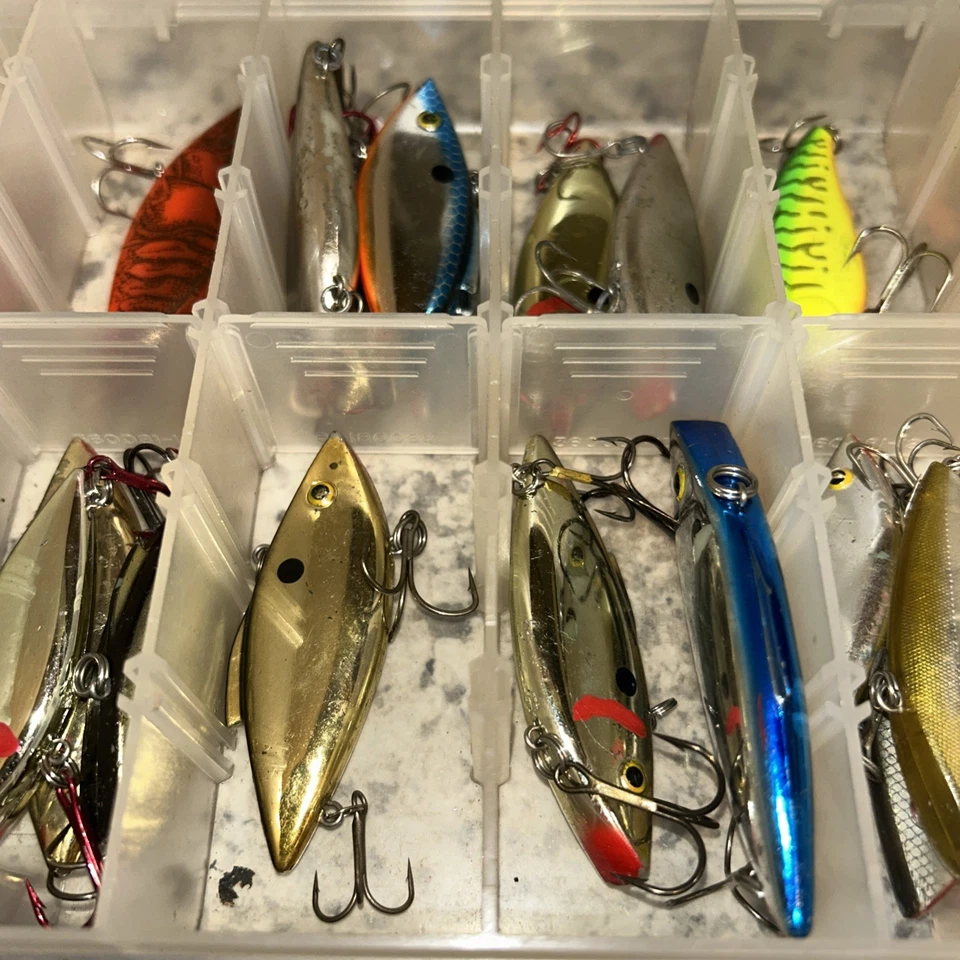 Vintage Fishing Lure Lot Of 25 Bill Lewis Rat L Trap - Image 3 of 4