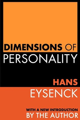 Dimensions of Personality Hans Eysenck Taschenbuch Einband - flex.(Paperback)