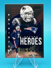 Jake Bailey 2021 Panini Absolute Unsung Heroes #UH4