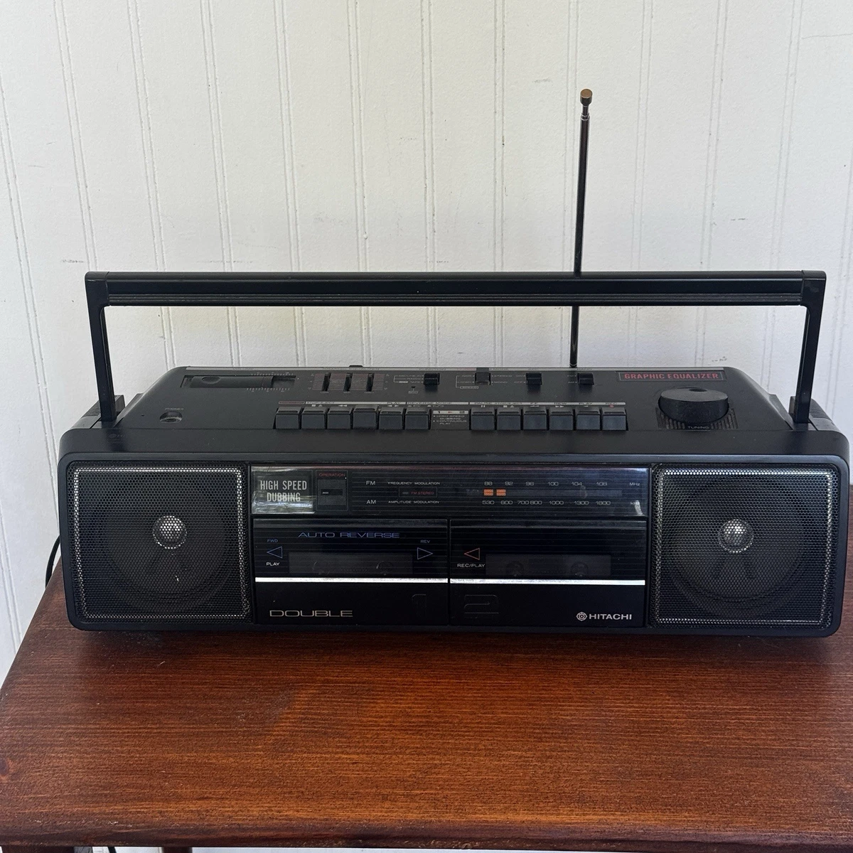 Hitachi Black Portable Boomboxes for sale | eBay
