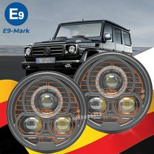 Paar E9 LED Scheinwerfer Heißschmelze Für G-Klasse 250 GD Wolf W460 W461 Paar E9 LED Scheinwerfer Heißschmelze Für G-Klasse 250 GD Wolf W460 W461