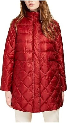 PERSONA Von MARINA RINALDI Damen Daunenjacke A-Linie Rot Art. 13.1484011 PALAZZO