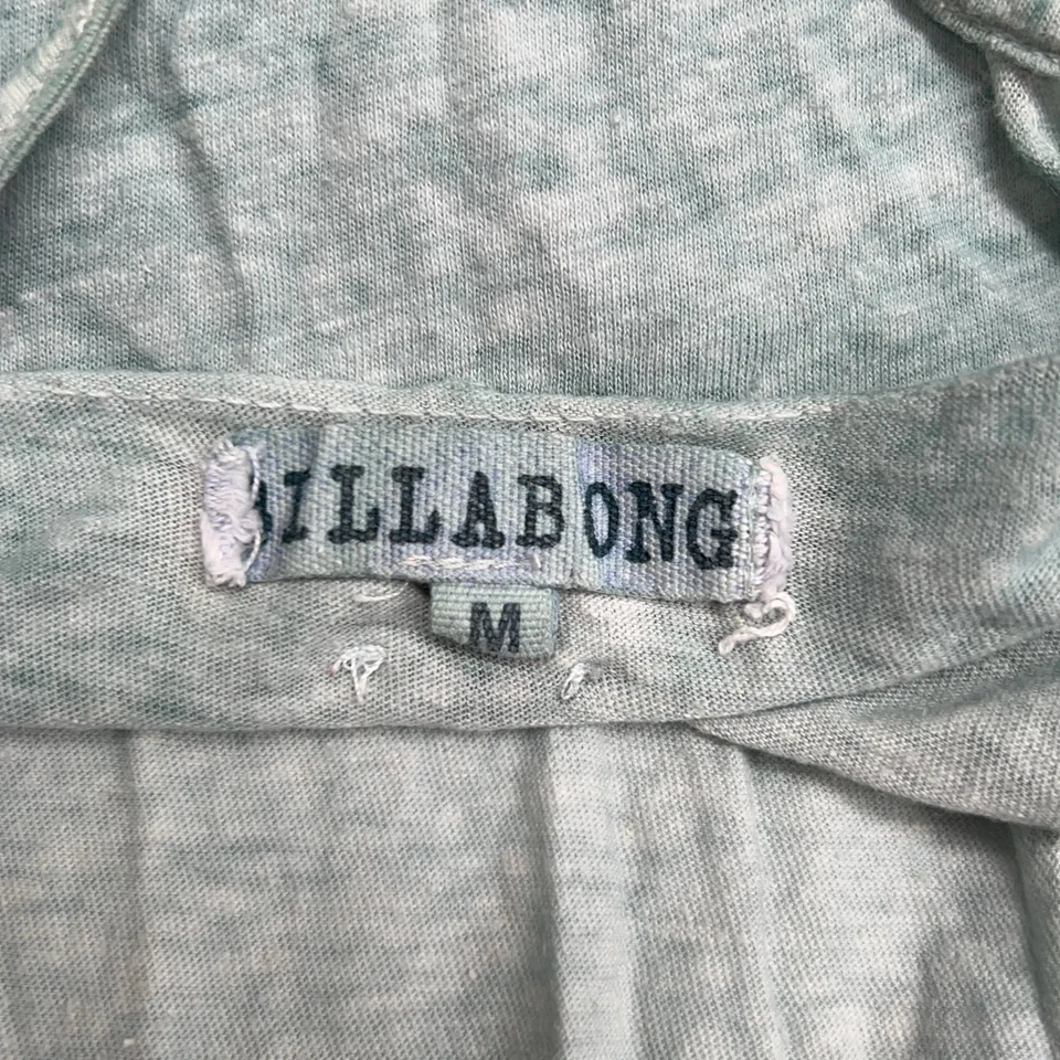 Billabong, Tank­top, Größe: M, Grün, Baumwolle/Leinen, Einfarbig, Damen #Bpt - Bild 3 von 4