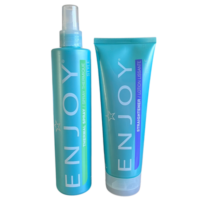 #ad ENJOY Style Thermal Spray and Straightener Lotion $34.99