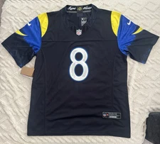 2025 Jared Verse #8 L.A Rams “Midnight Mode” F.U.S.E. LIMITED Rivalries Large