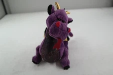 Ganz Webkinz Emperor Dragon Plush Purple Stuffed Animal Toy Fantasy HM178