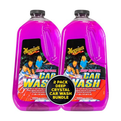 #ad Meguiar#x27;s Deep Crystal Car Wash Car Wash 64 Fl Oz Pack of 2 Black $26.57
