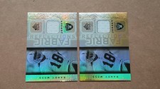 2005-UPPER DECK REFLECTIONS-RANDY MOSS GAME WORN JERSEY SILVER & GOLD/25-RAIDERS
