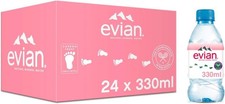Image of Evian Still Natural Spring Water 24 x 330ml Low sodium