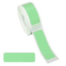 1.6x0.5" Thermal Label Stickers Print Paper, 160 Tape/Roll  Green