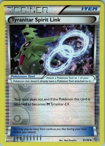 Tyranitar Spirit Link 81/98 Uncommon - XY: Ancient Origins - Reverse Holo (NM)