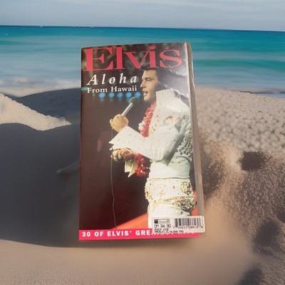 VHS VIDEO / ELVIS PRESLEY - ALOHA FROM HAWAII 30 of Elvis' Greatest hits