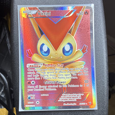 Pokemon TCG Victini 98/101 Noble Victories Ultra Rare Full Art Holo on eBay