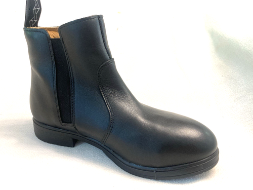 Xena Omega Damen, schwarze Stahlkappe, Stiefeletten Arbeitsstiefel, 6,5 EU 37, seitlicher Reißverschluss, neu ohne Karton - Bild 4 von 14