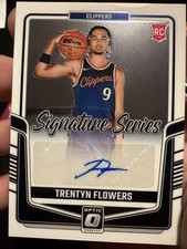 2024-25 Donruss Optic #SS-FLW Trentyn Flowers Signature Series
