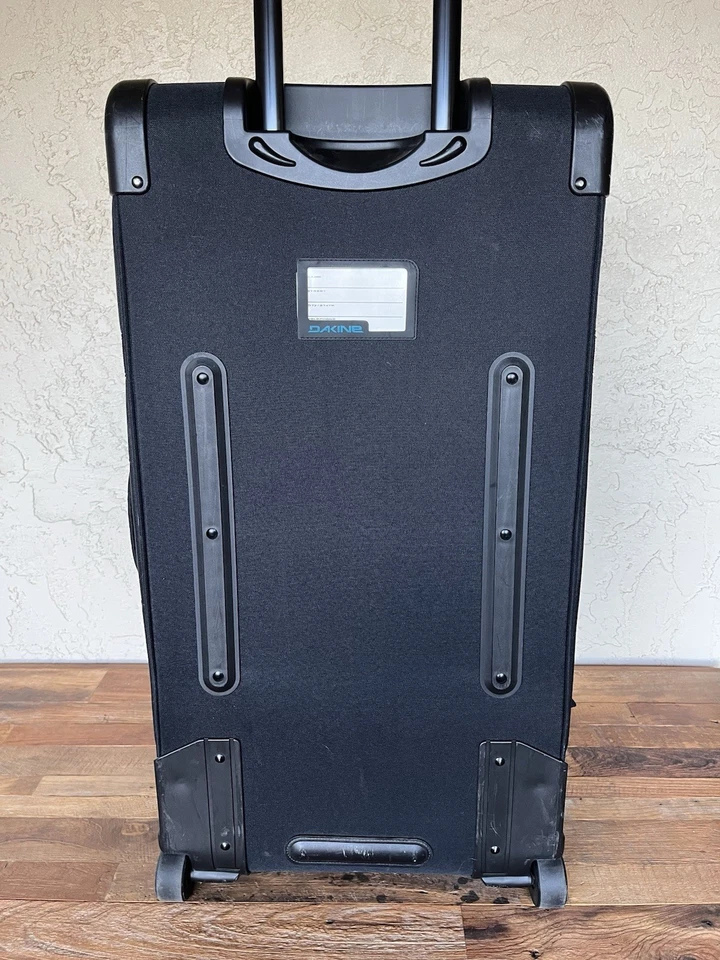 "Maleta de lona con ruedas verticales Dakine, bolso - negro/verde azulado 30x16"" estampado de diseñador" Foto 4 de 4