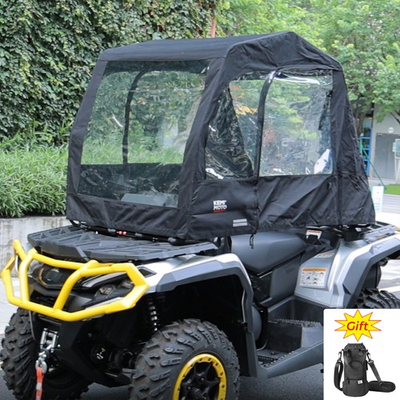 #ad ATV Cab Enclosure Cabin Cover Outdoor Protection Snow for Can Am Outlander Honda $138.99