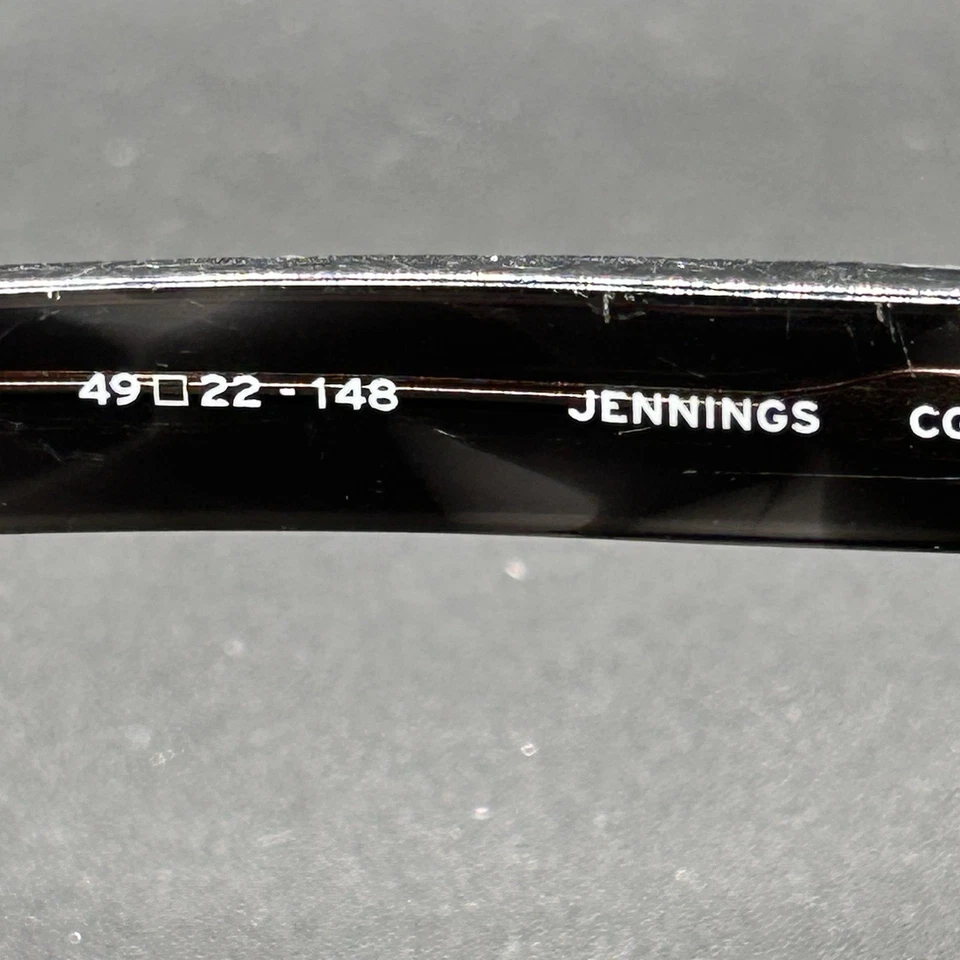 Оправа для очков Salt Jennings серая хрустальная мраморная 49-22-148 б/у - Изображение 4 из 4