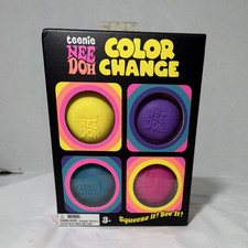 Schylling Teenie Nee-Doh Color Change Gel Squeeze Ball Stress Reliever 25200JHJ