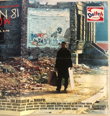 Jean Michel Basquiat Downtown '81 The Show Deitch Projects Poster