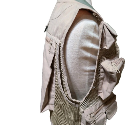 Fisherman Vest Sz Xs Redington Outdoor Gear Fisherman Core Khaki Vtg - Picture 10 of 14