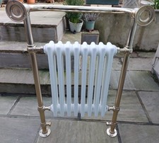 Brass and Cast Iron Radiator