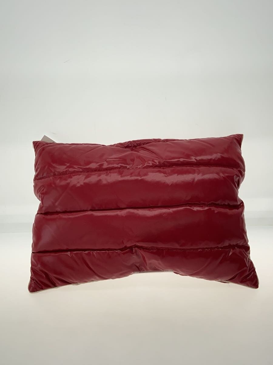 MONCLER BUSTA PIUMINO Down Design Clutch Bag in Red and White (B209P0084730) thumbnail 3