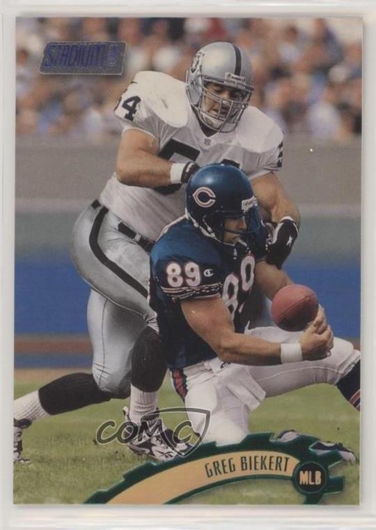 1997 Stadium Club Greg Biekert #166 1k3