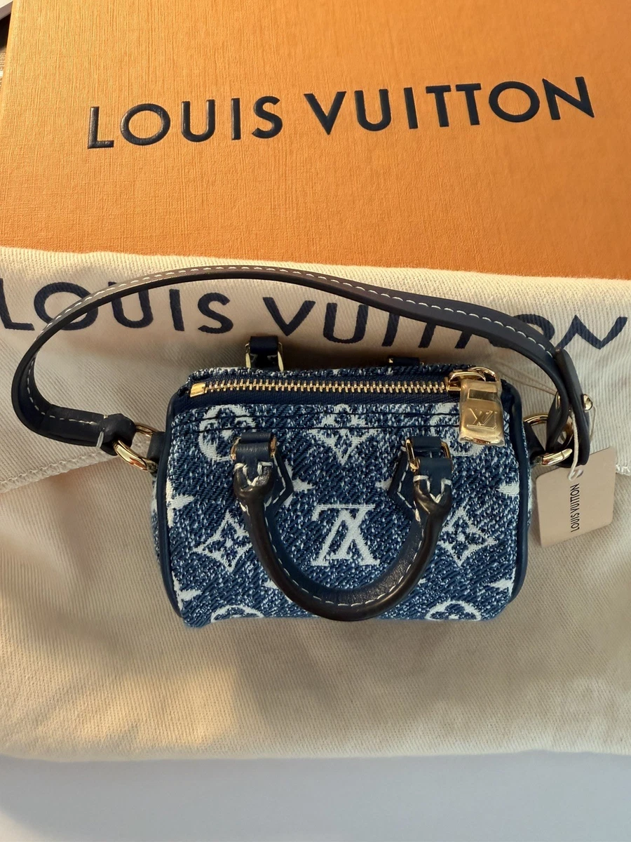 Louis Vuitton Speedy Denim Exterior Bags & Handbags for Women for