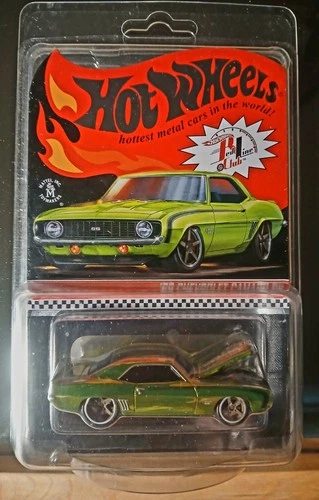 Hot Wheels 2021 RLC '69 Chevrolet Camaro SS RED LINE CLUB CAR Numbered 29140/30K