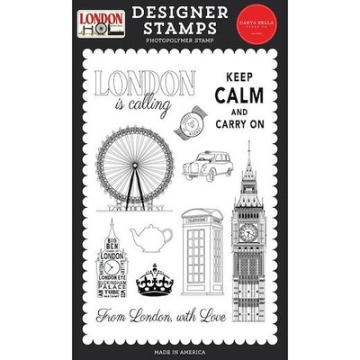 Carta Bella London Clear Stamps - London ruft